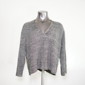 Eileen Fisher V-Neck Tencel Knit Sweater Size M